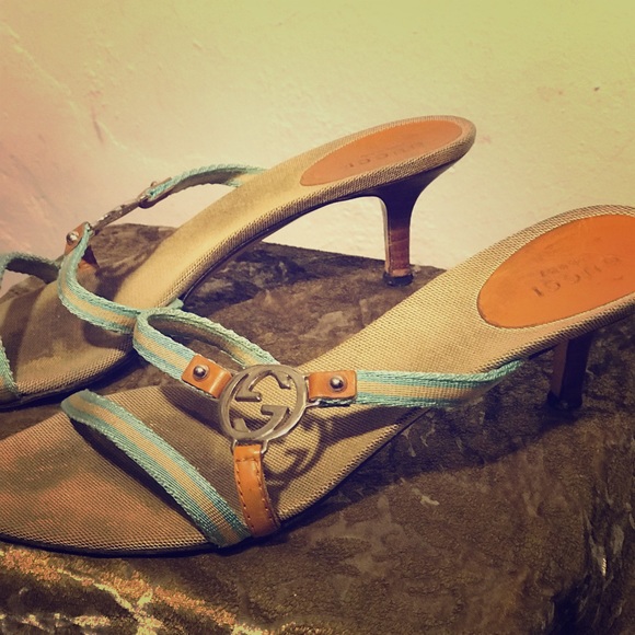 Gucci Vintage Sandals - Picture 1 of 7